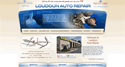 Desktop Screenshot of loudounautorepair.com